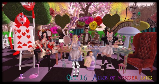 Oct. 16 Alice in Wonderland