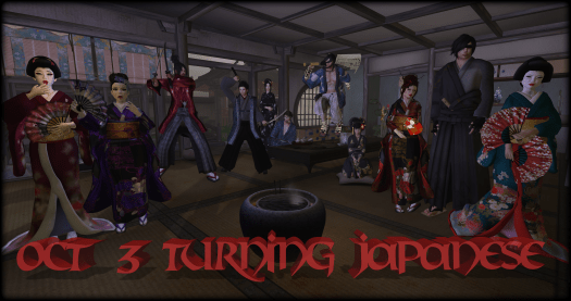 Oct 3 Turning Japanese