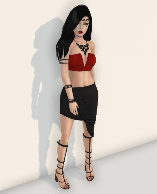 catwa- twisted outfit