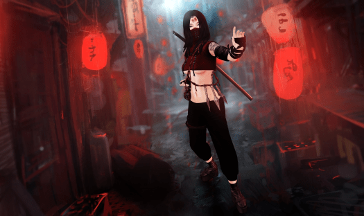 Olive hair fair 3- Ninja Assian