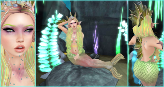 curious lil mermaid- Details