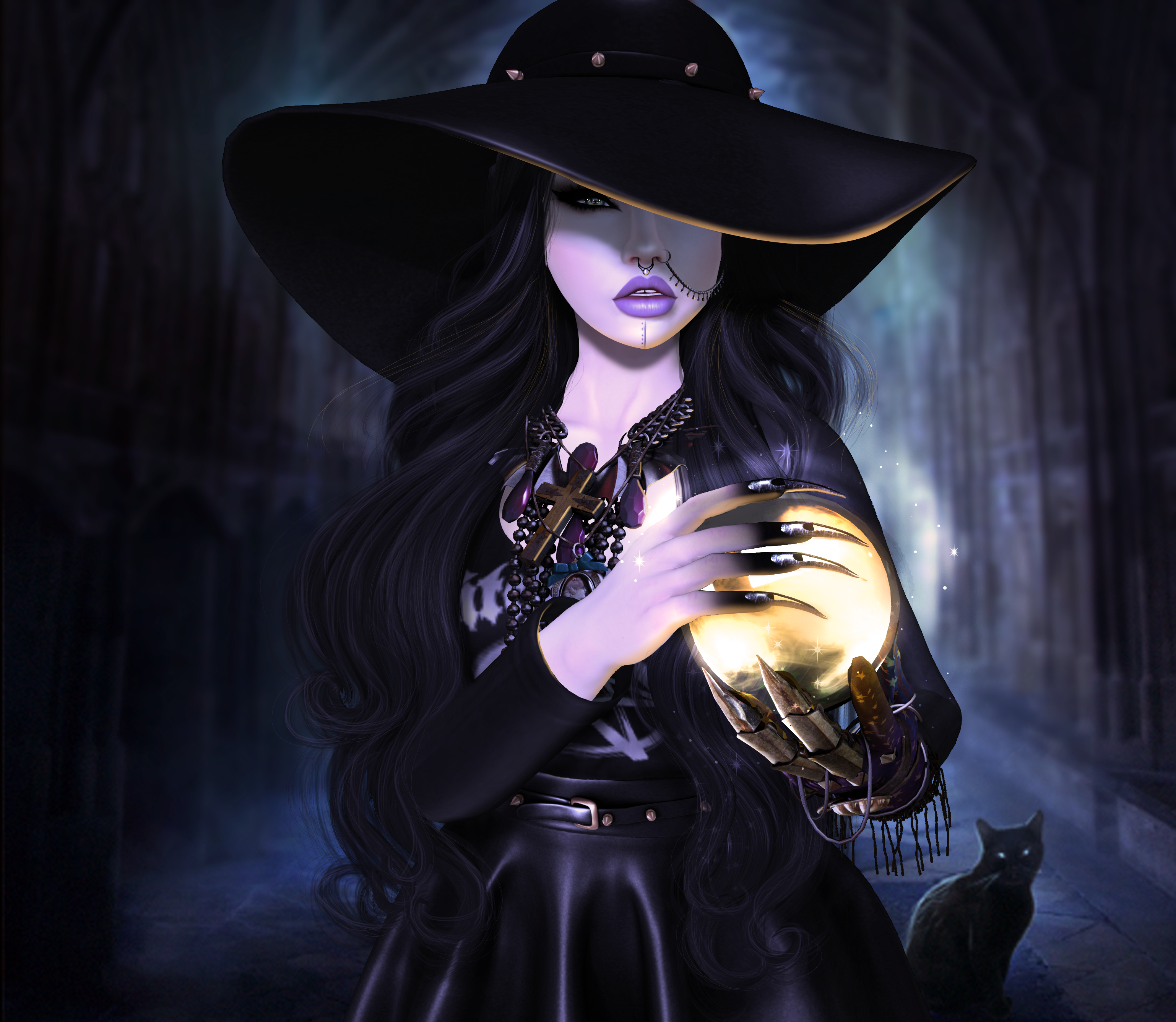 look into my crystal ball