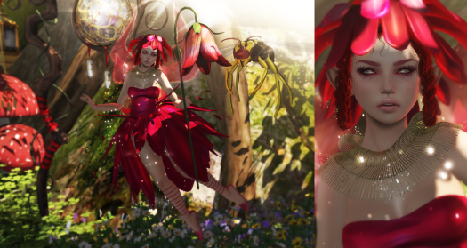 Living in the flowers and trees is fine with me